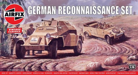 Airfix Vintage Classics German Reconnaissance Set 1:76