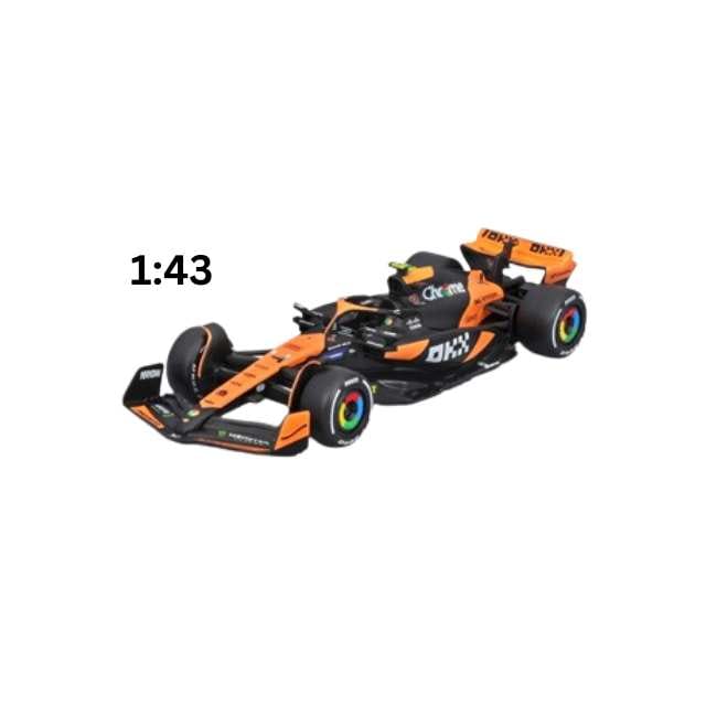 Bburago McLaren F1 Team MCL38 - Oscar Piastri - Miami Grand Prix 2024