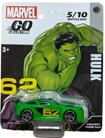 Hasbro Marvel Go Collection: Hulk Car