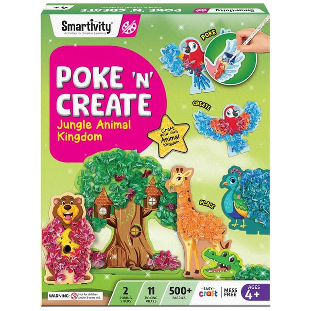 Smartivity Poke ‘n’ Create Jungle Animal Kingdom