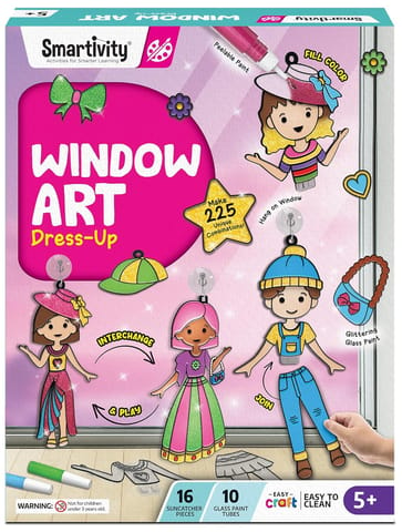 Smartivity Window Art Dress - Up