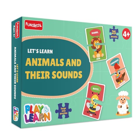 Funskool - Play & Learn  Animals & Their Sounds