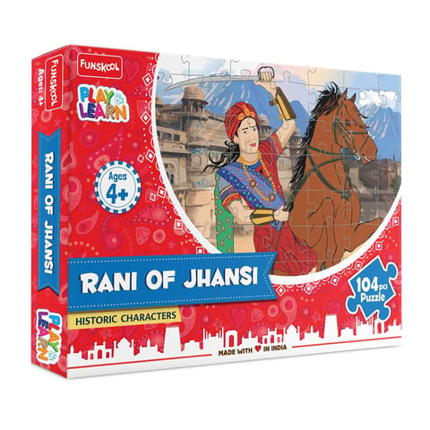 Funskool Play & Learn Historic Characters - Rani of Jhansi Puzzle