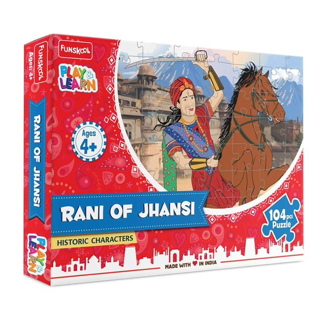 Funskool - Play & Learn Historic Characters - Rani of Jhansi