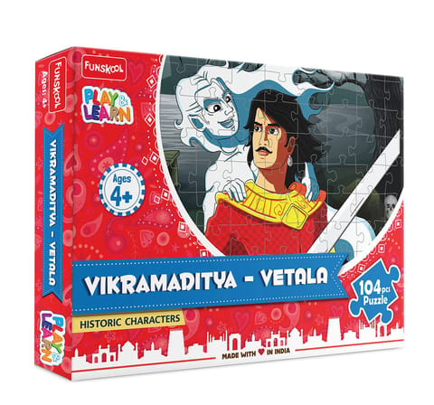 Funskool Play & Learn Historic Characters - Vikramaditya Vetala Puzzle