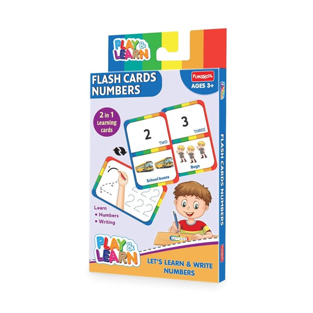 Funskool - Play & Learn Flash Cards Numbers