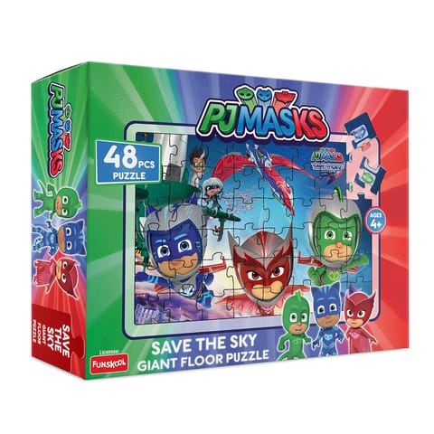 Funskool PJ Masks Save The Sky - Giant Floor Puzzle