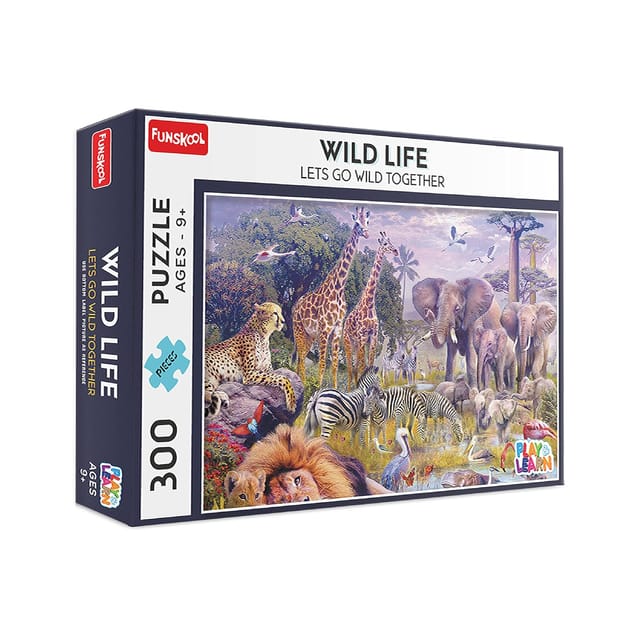 Funskool - Wild Life Puzzle 300 Pieces