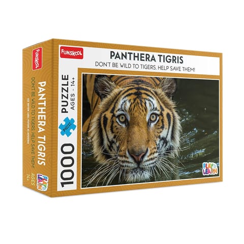 Funskool Play & Learn 1000 Pieces Puzzle - Panthera Tigris