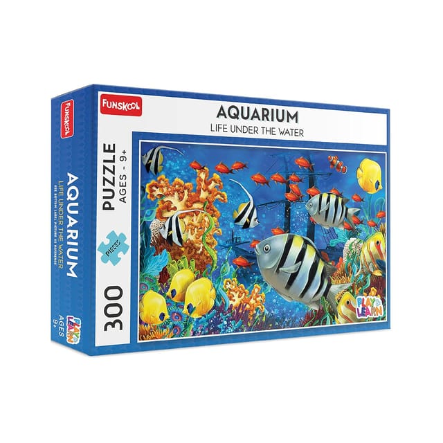 Funskool-Acquarium Educational 300 Pieces