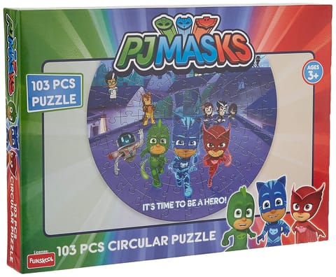 Funskool-Pj Masks Circular Educational 103 Pieces