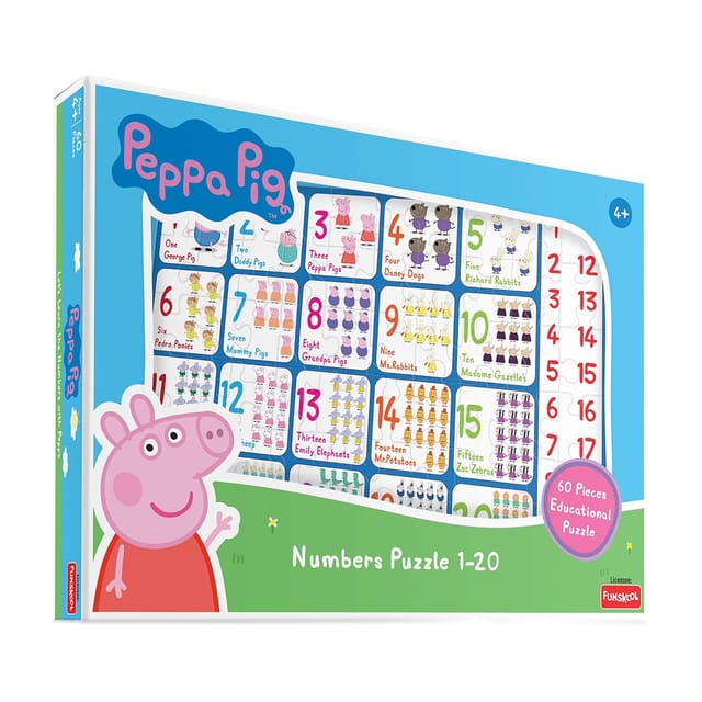 Funskool-Peppa Numbers Puzzle