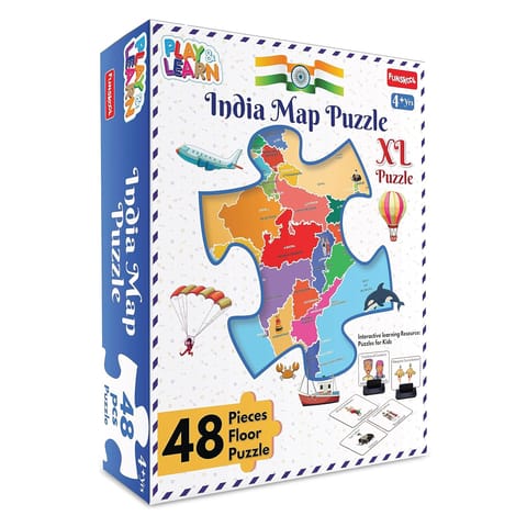 Funskool - Play & Learn -India Map