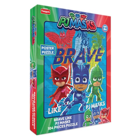 Funskool-PJ Masks - Brave Like PJ Masks 104 PCS Puzzle