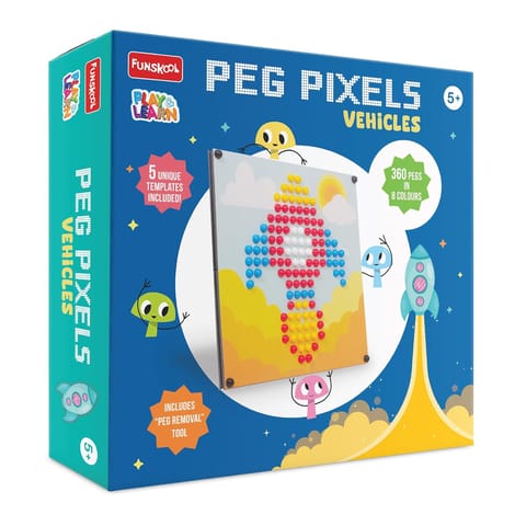 Funskool-Peg Pixels-Vehicles