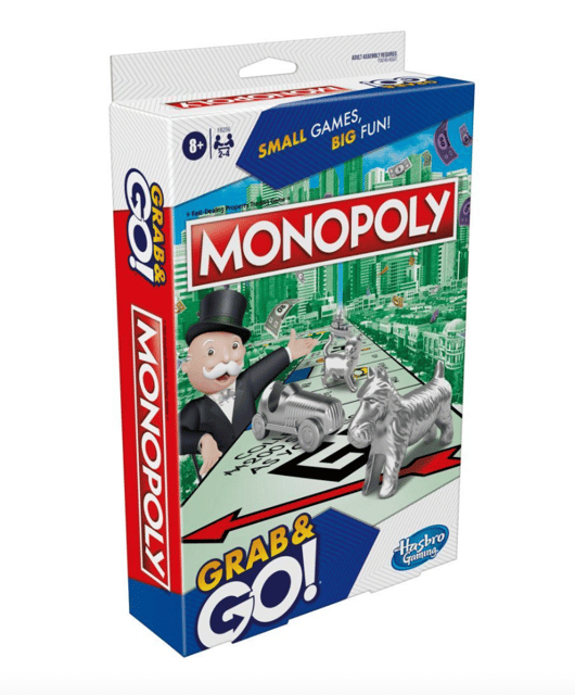 Hasbro Monopoly Grab and Go Game