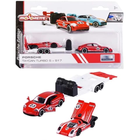 Majorette Porsche Edition Porsche Taycan Turbo S + 917