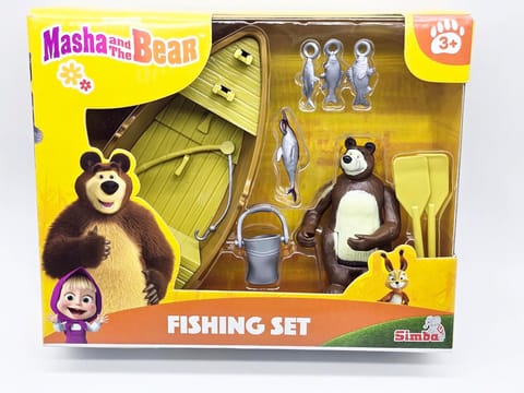 Simba Masha and The Bear Fishing Set