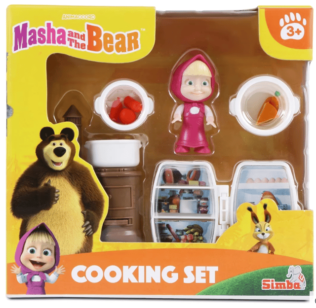 Simba Masha and The Bear Cooking Set