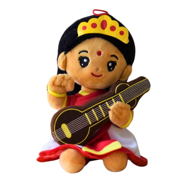 Modi Toys Saraswati Devi Large Plush (non singing)