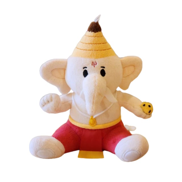 Modi Toys Baby Ganesha Medium Mantra Singing Plush