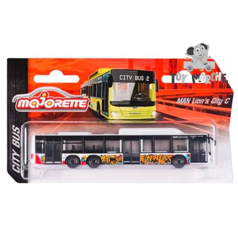 Majorette Diecast City Bus - MAN Lions City C