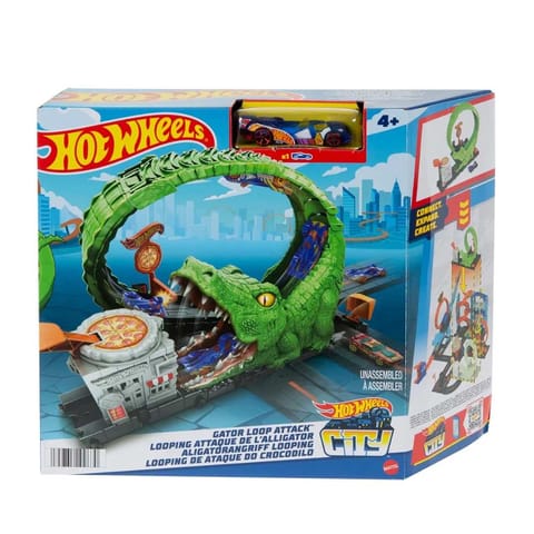 Hot Wheels City Gator Loop Attack