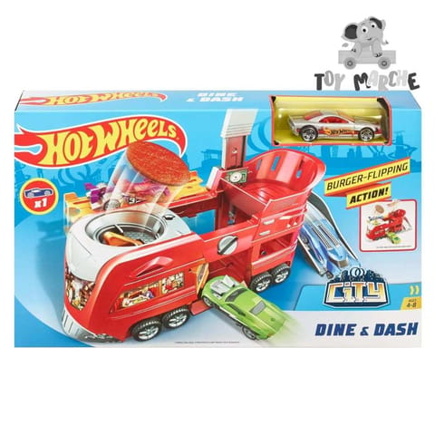 Hot Wheels City Dine & Dash Trackset