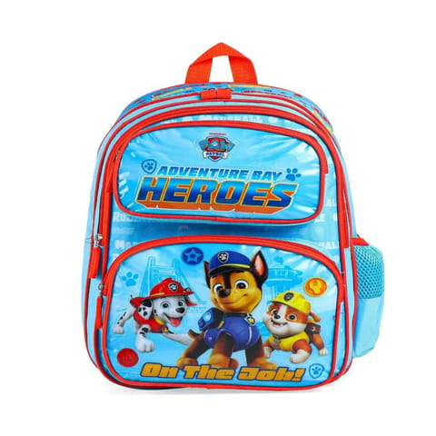 Striders Paw Patrol Heroes School Bag 16 Inches