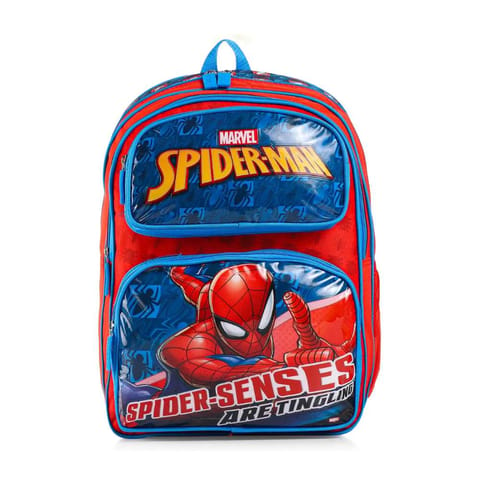 Striders Spiderman School Bag 16 Inches