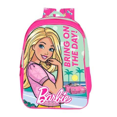 Striders Barbie School Bag 16 Inches